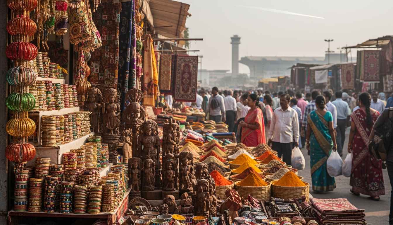 places to visit near delhi airport during layover